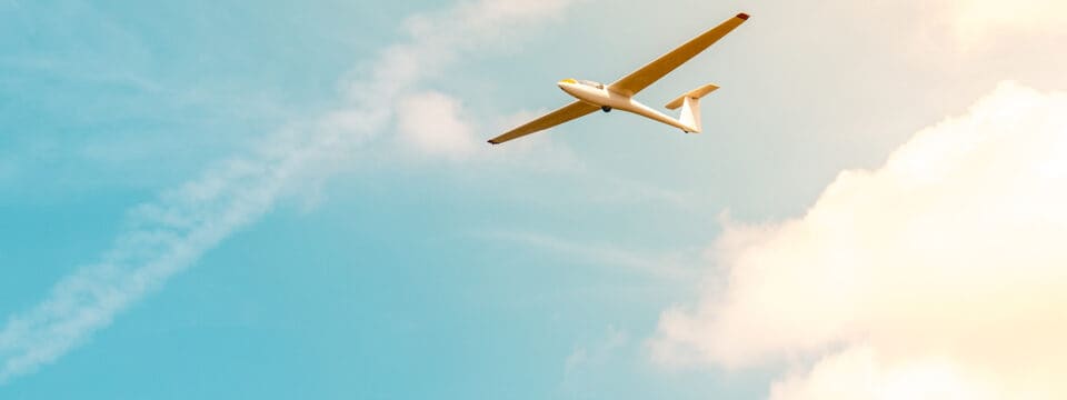 Gliders at the airport
