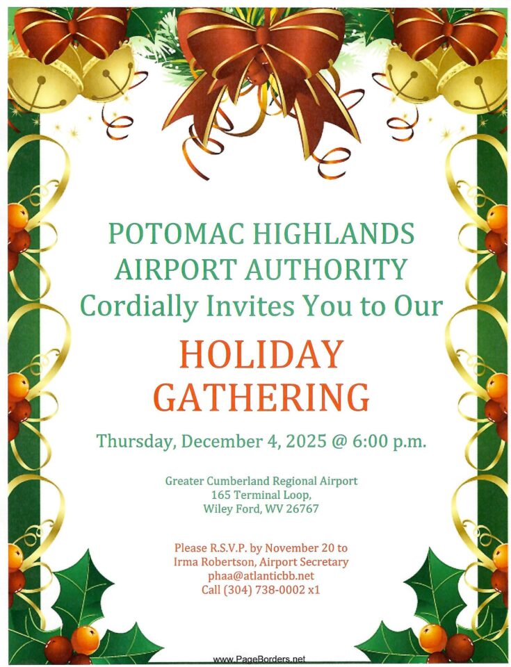 Holiday gathering invitation poster